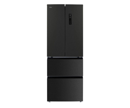 Lodówka Side by Side Lodówka Amica FY3269.6DFBX French Door No Frost 180,3cm Czarna VitControl 356L